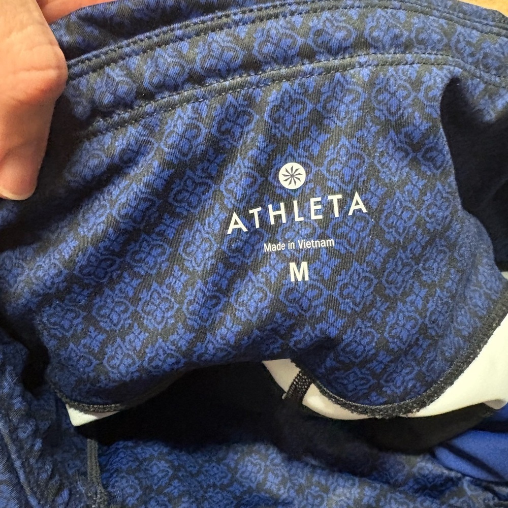 Athleta Lotus Precision 7/8 Athletic Tights/Leggings Size Medium - Picture 6 of 7